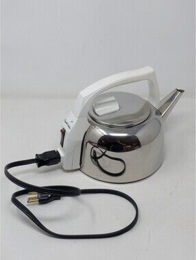 Vintage Russell Hobbs C330 Series Stainless Steel Electric Kettle Tested